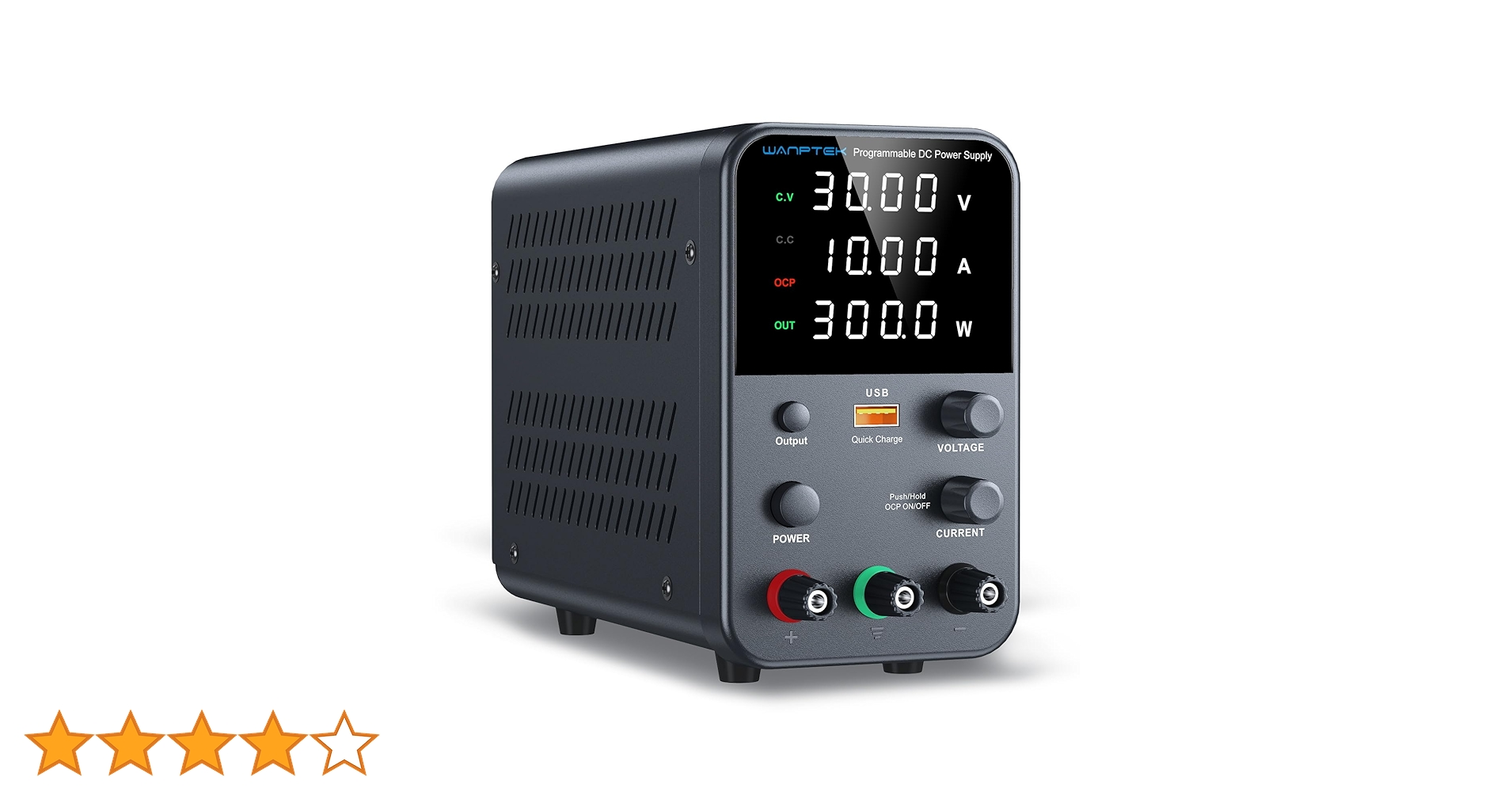 Amazon.co.jp: 直流安定化電源 0-30V/0-10A、4桁LED高精度可変